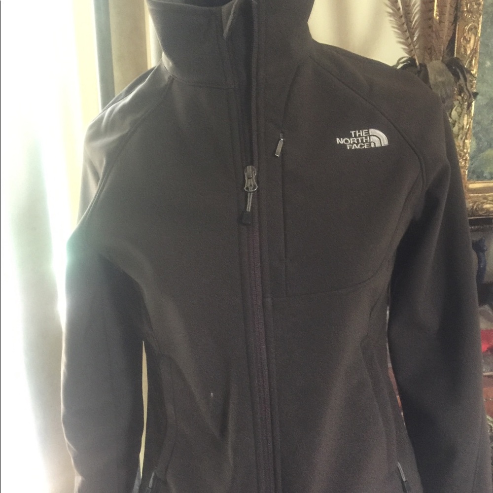 North face jacket brown size S